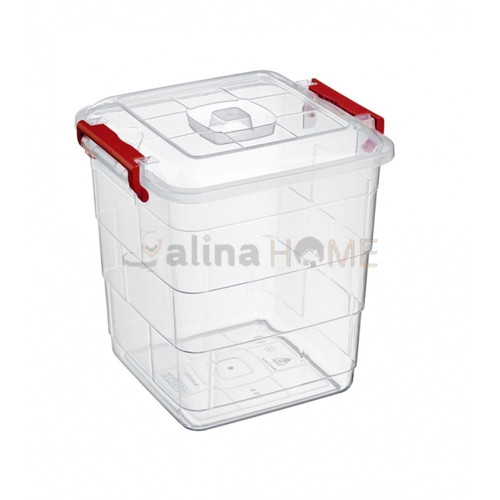 BURSEV TETRİS KARE SAKLAMA KABI 1 NO 7 LT 1*24