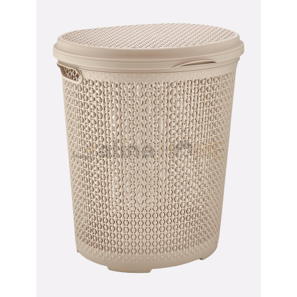BURSEV KİRLİ ÇAMAŞIR SEPETİ İNCİ OVAL 45 LT 1*10