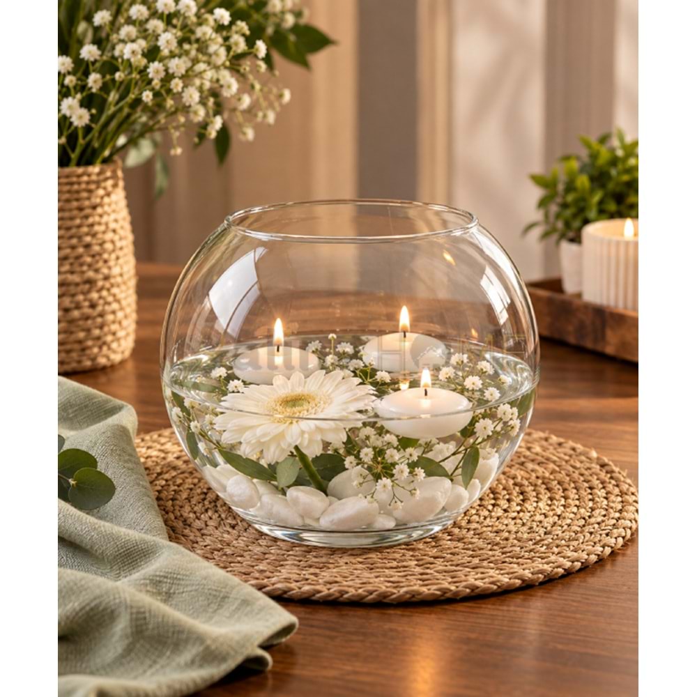 PAŞABAHÇE FANUS BOTANİCA VAZO MİNİ 102,5 MM 1*12