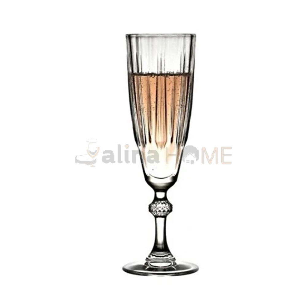 PAŞABAHÇE BARDAK DİAMOND FLÜT 6 LI KADEH BARDAK 170 CC 1*4