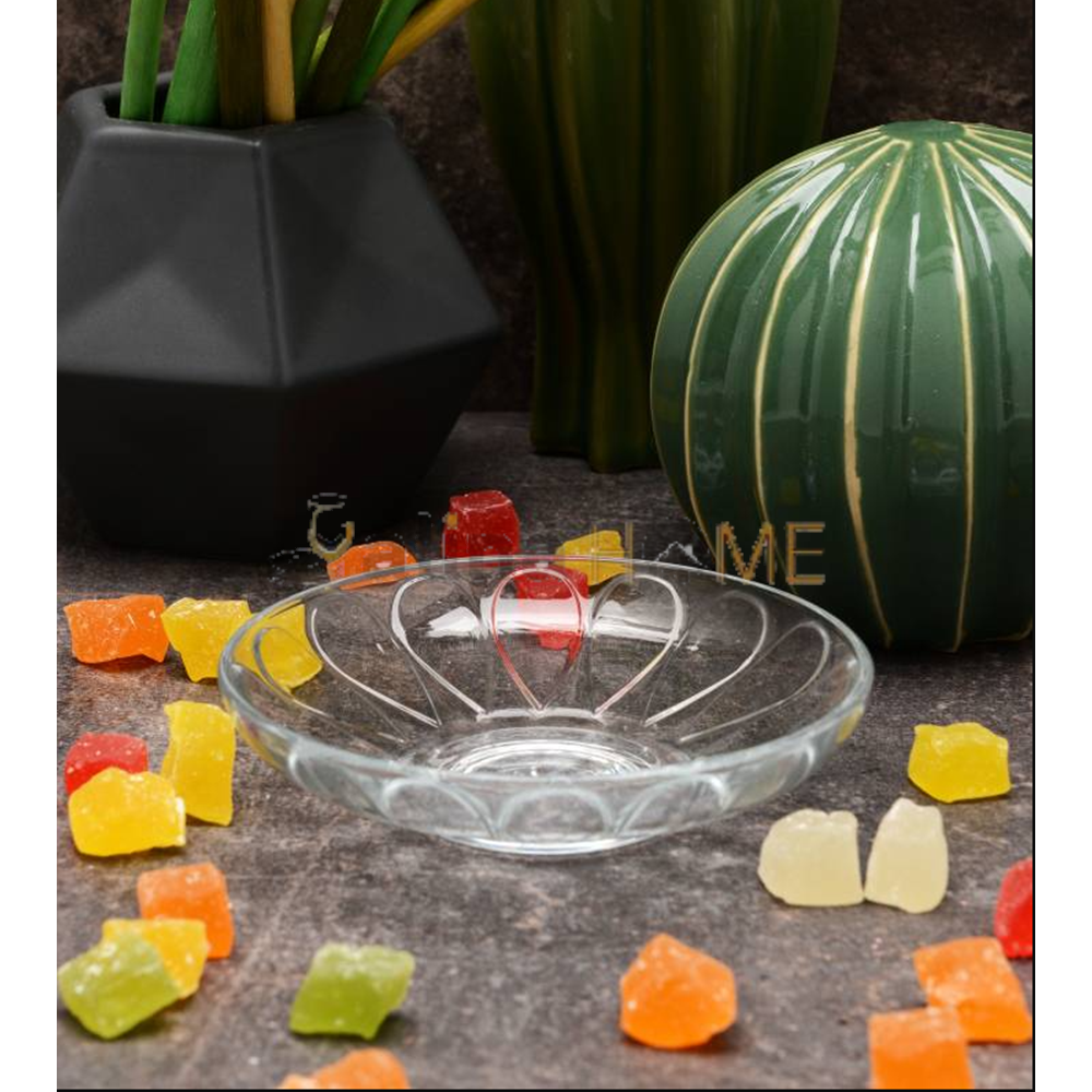 PAŞABAHÇE ÇAY TABAĞI DAMLA GRAVÜRLÜ 6 LI 1*12