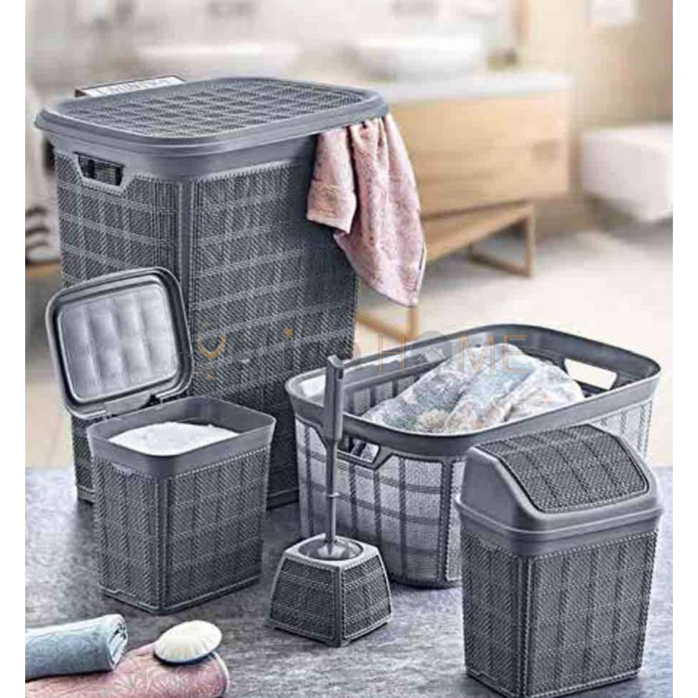 BEE HOME JUTE 6 PARÇA ÇEYİZ & BANYO SETİ
