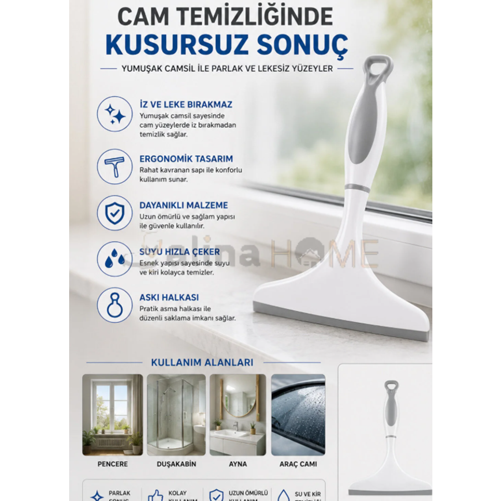 BEE HOME CAMSİL ÇİFT RENK CAMSİL 19 CM 1*36