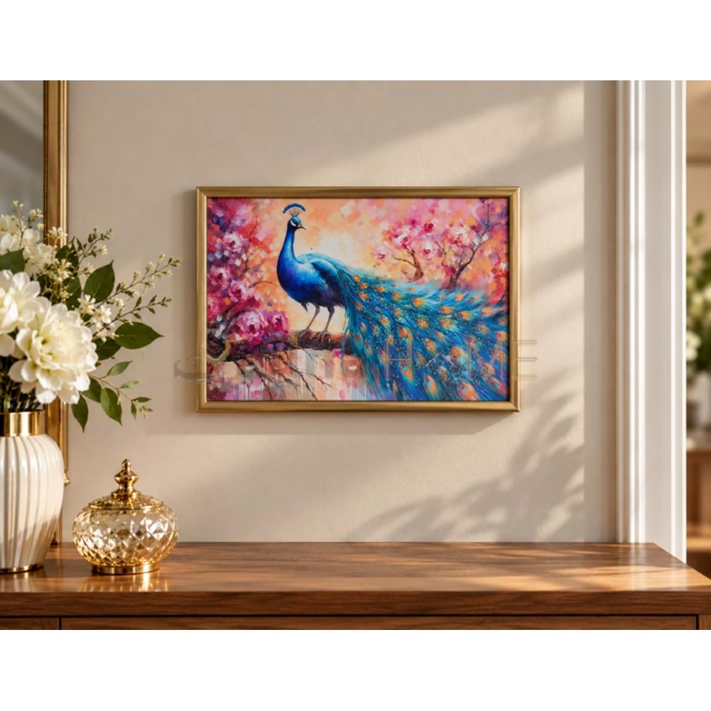 ALP TABLO KABARTMA DEKORATİF TABLO DİKDÖRTGEN 41x31 CM 1*30