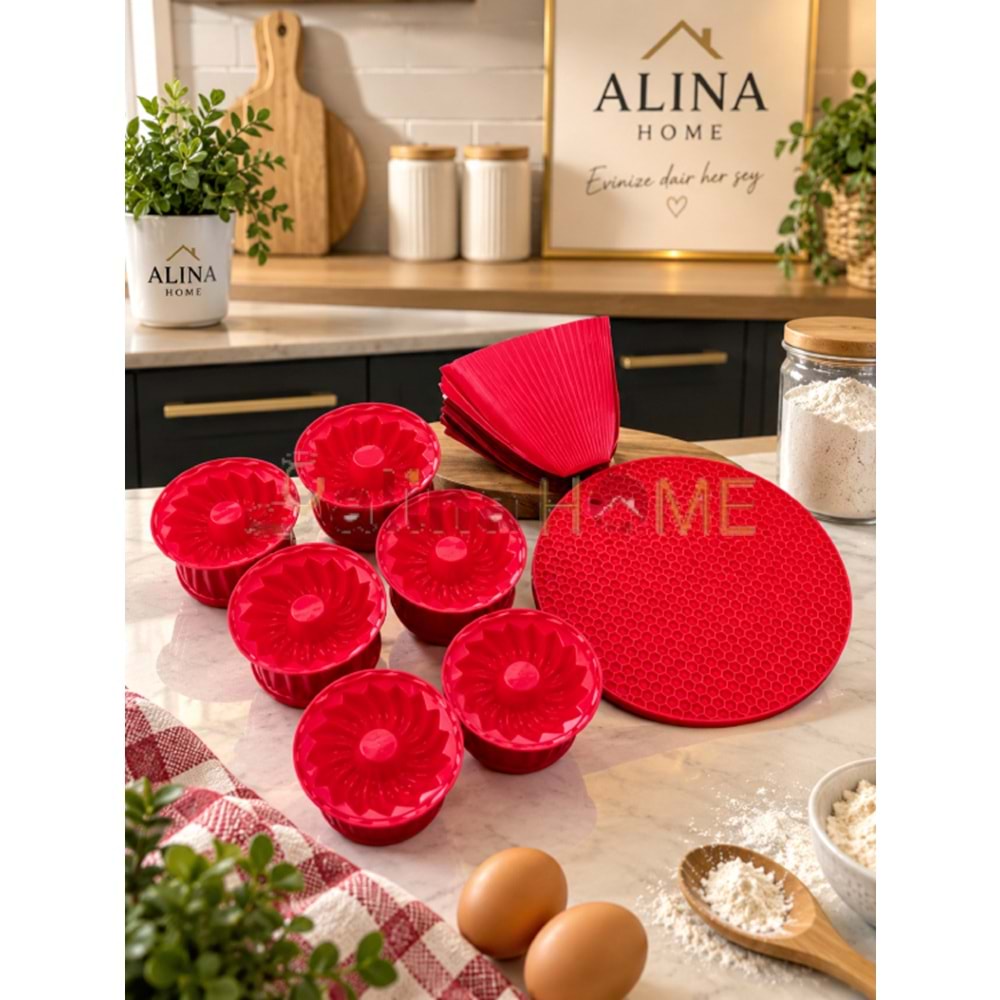 BEE HOME SİLİKON PİŞİRME SET 3 LÜ 1*36