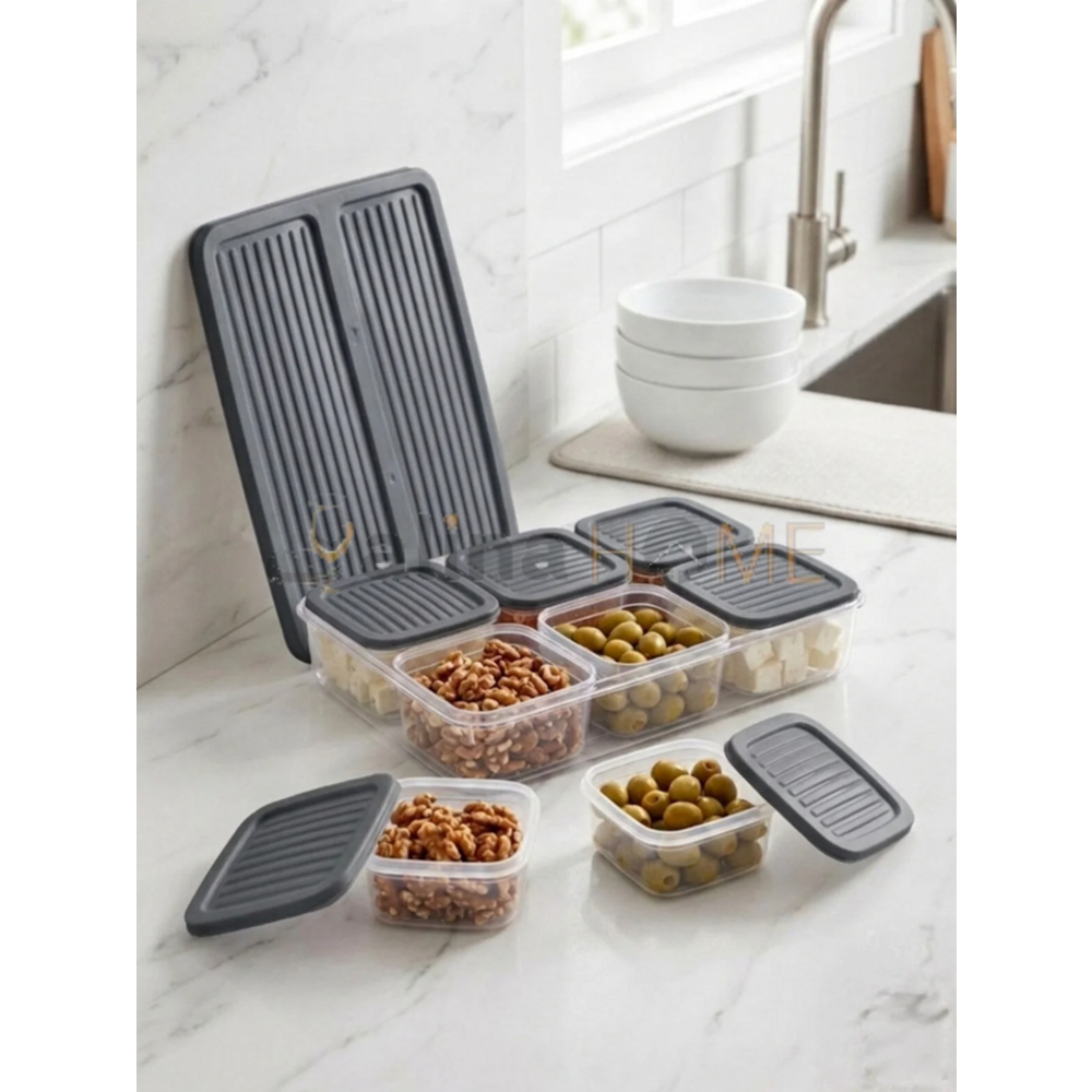 BEE HOME SAKLAMA SETİ 7 Lİ KAHVALTILIK 1*24