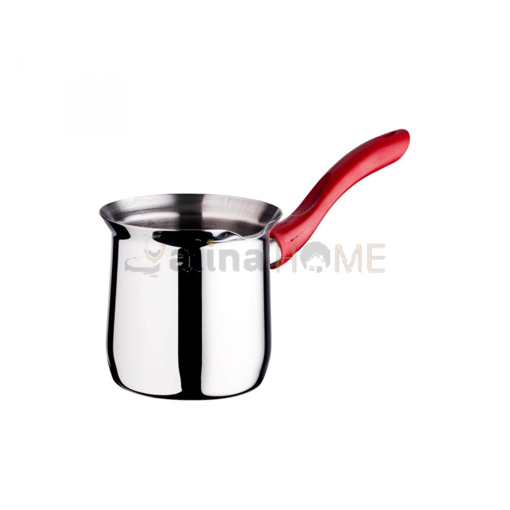 ZEN CEZVE ÇELİK KLASİK KIRMIZI KULP 3 NO 1*60