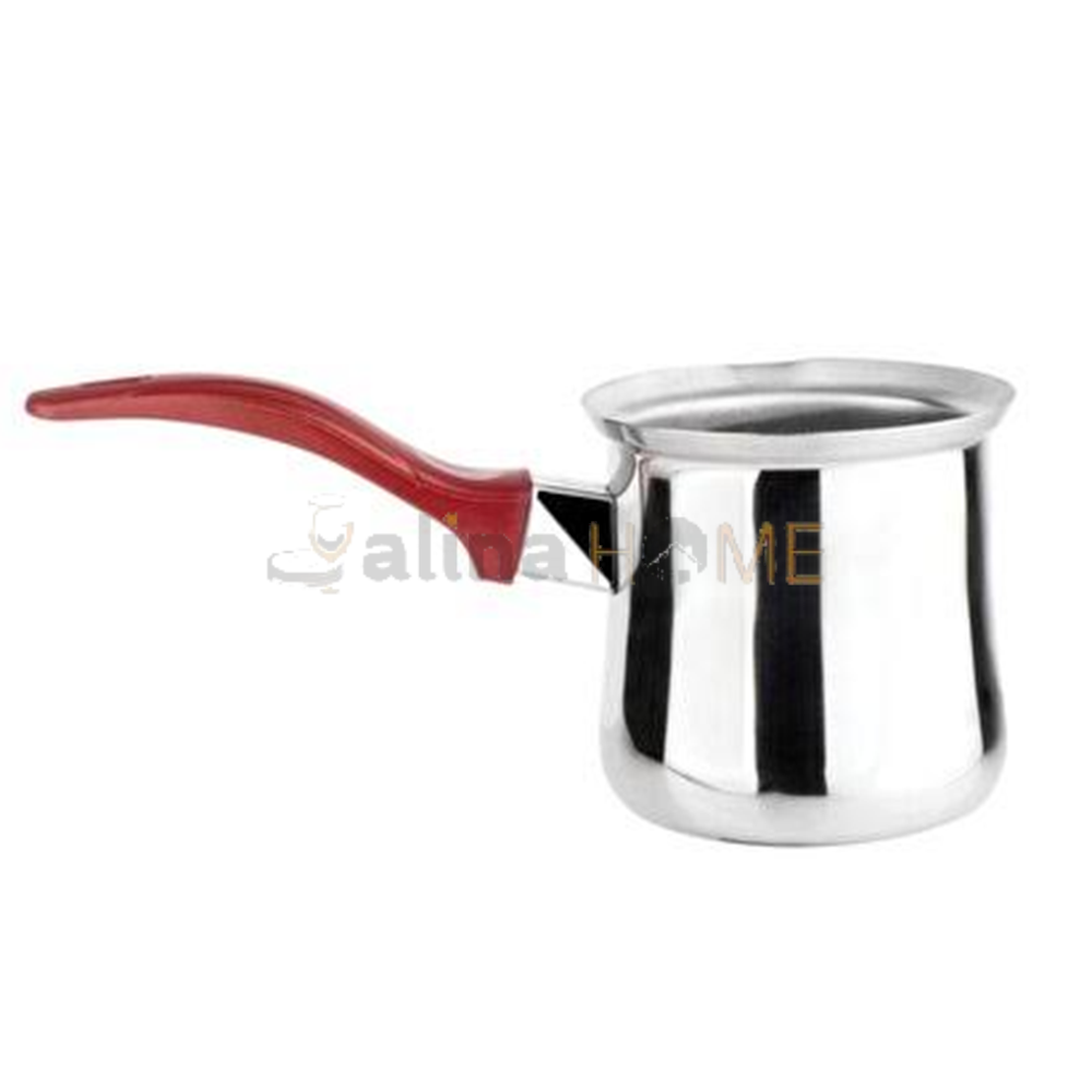 ZEN CEZVE ÇELİK KLASİK KIRMIZI KULP 6 NO 1*50