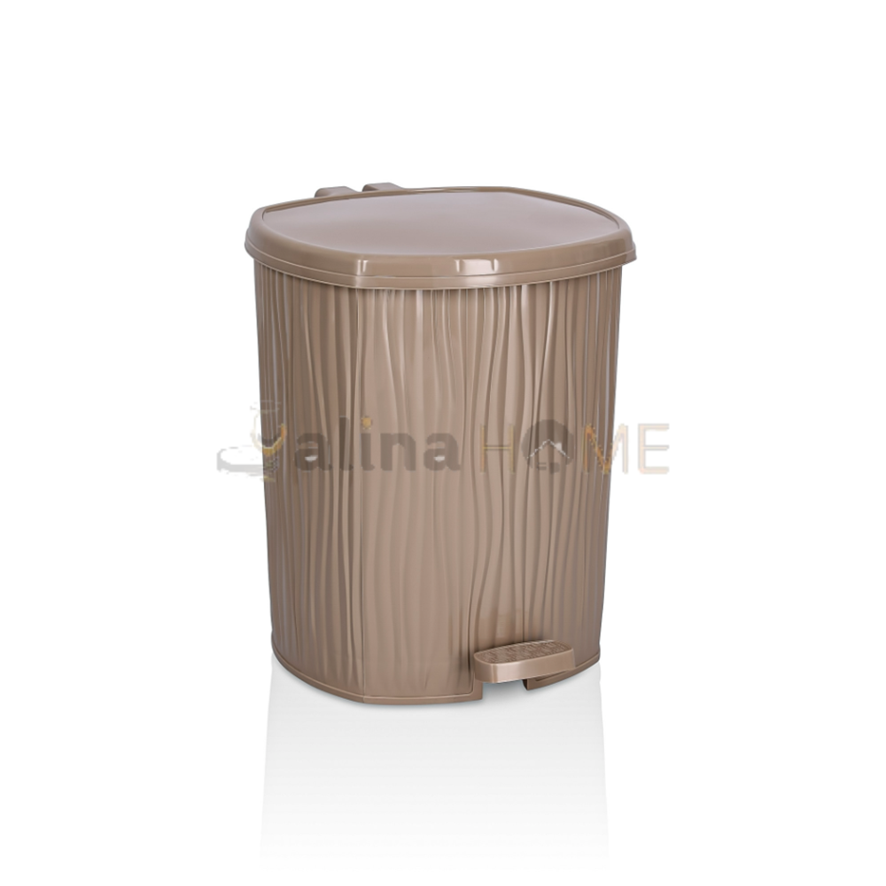 ÖZER ÇÖP KOVASI PEDALLI DALGALI 4 NO 20 LT 1*6