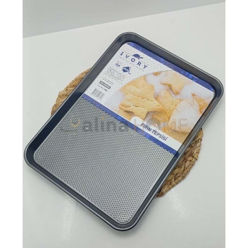 BZD IVORY FIRIN TEPSİSİ 45x32 CM 1*24