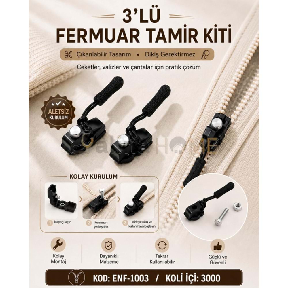 ENF ÇOK AMAÇLI FERMUAR 1*100