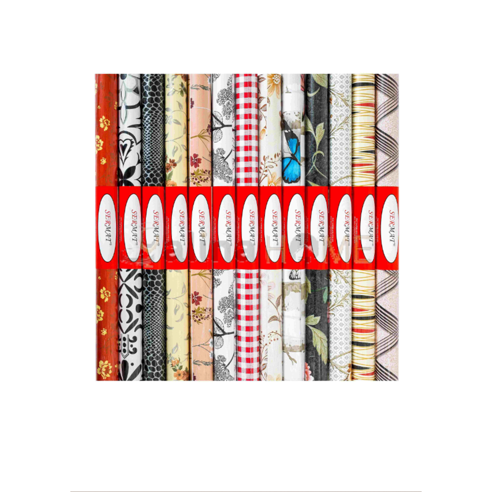 SERMAT YAPIŞKANLI FOLYO AHŞAP 45cm X 5mt 1*40