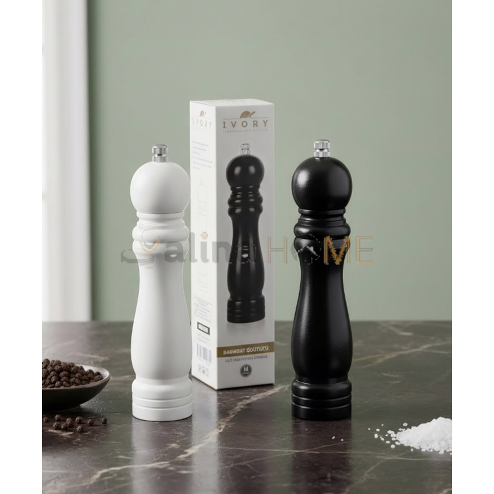 BZD IVORY BAMBU BAHARATLIK ÖĞÜTÜCÜ DEĞİRMEN 21 CM 1*72