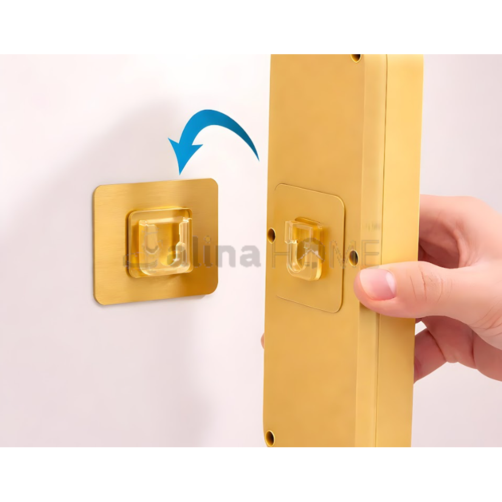 BZD IVORY YAPIŞKANLI ASKI METALİZE KARE 2 Lİ ASKI 1*20