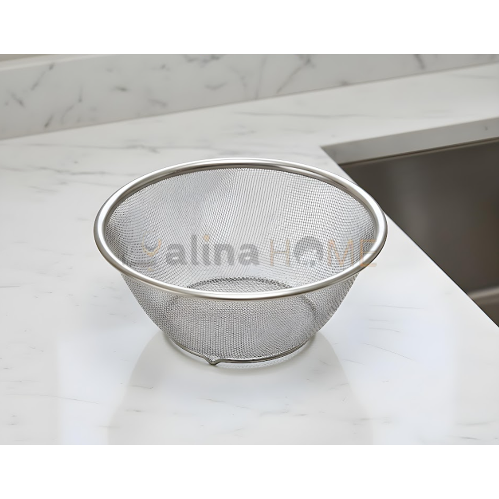 BZD IVORY SÜZGEÇ ÇELİK SEPET 16 CM TEL SÜZGEÇ 1*120