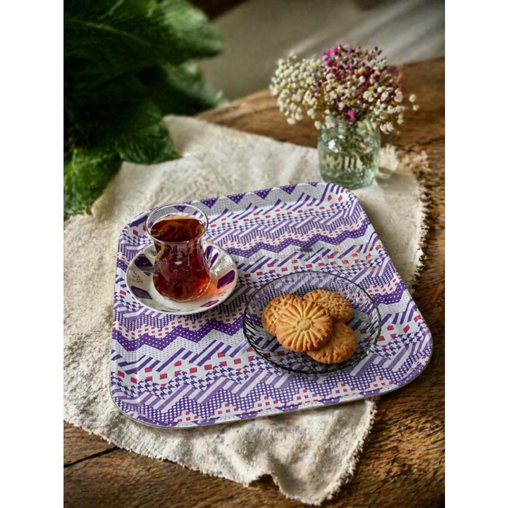 KRD TEPSİ KAYMAZ DİKDÖRTGEN 35x25 CM 1*50
