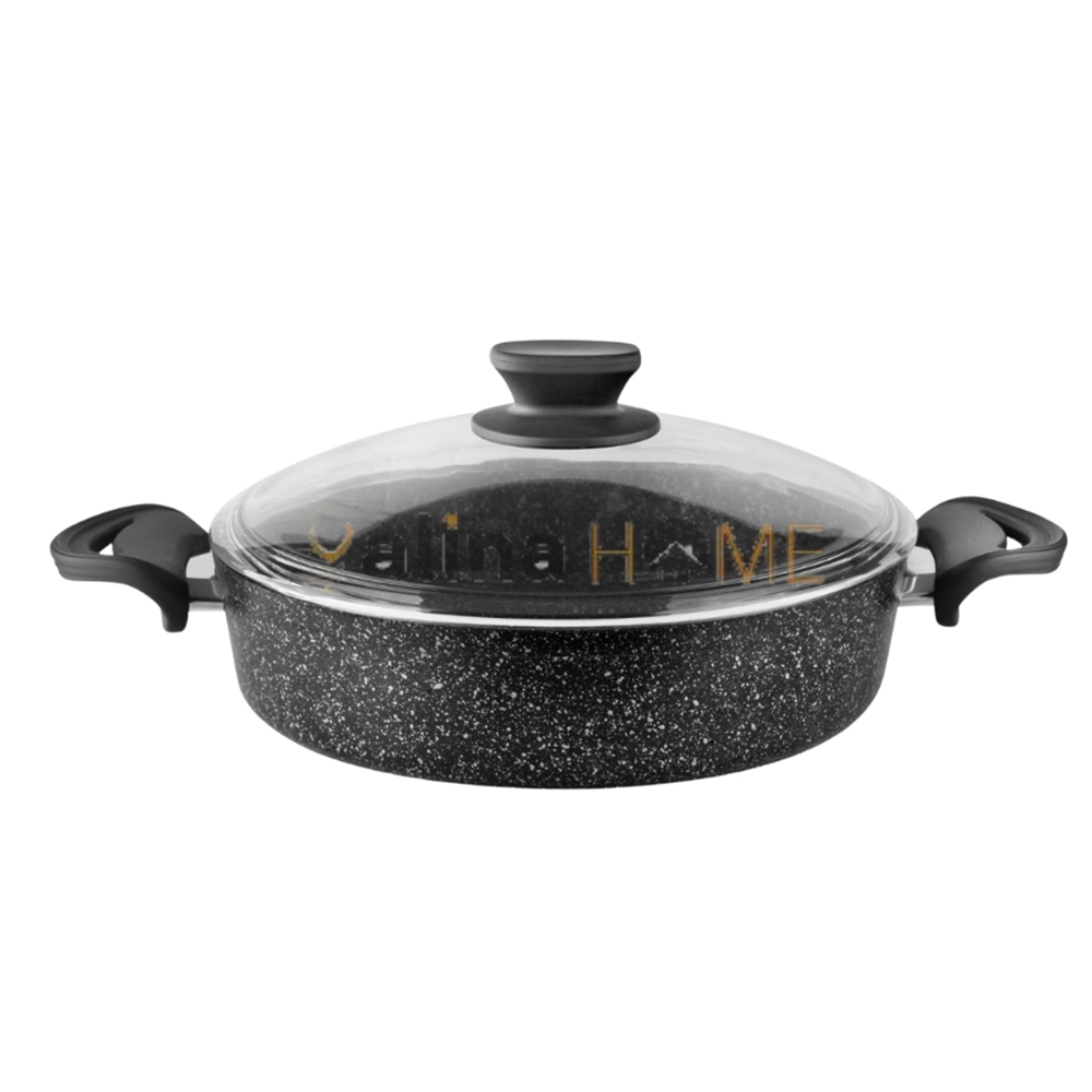 LAVONNİ DİEZ GRANİT BASIK TENCERE EZME BAKALİT KULP 30 CM 1*4