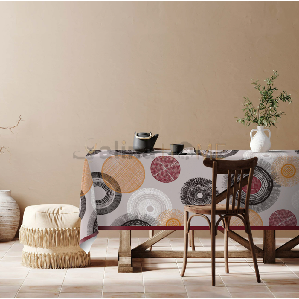 SERMAT HAZIR MASA ÖRTÜSÜ DİLİMLİ 140x220 CM 1*25