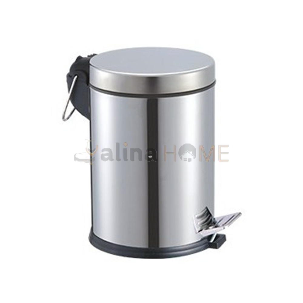MİKRO ÇÖP KOVASI METAL PEDALLI 8 LT 1*6