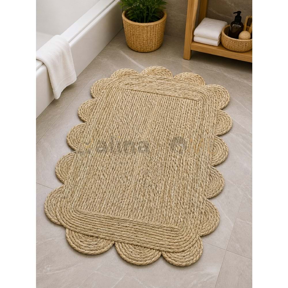 MLN HASIR BANYO PASPASI DİKDÖRTGEN 90x60 CM 1*20