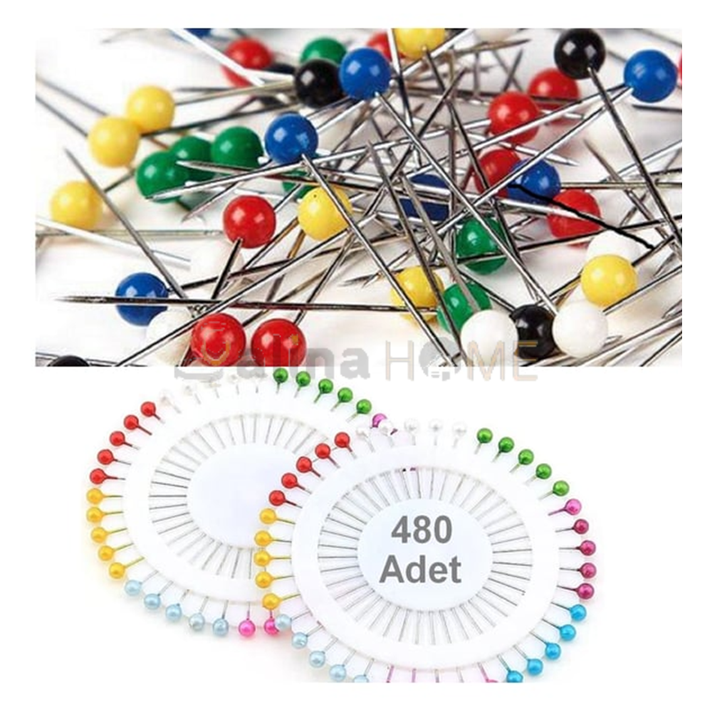 NEROX EŞARP İĞNESİ RENKLİ 12 YAPRAK 1*3