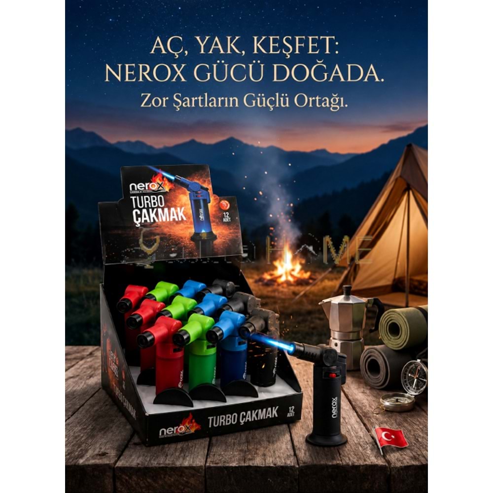 NEROX ÇAKMAK TURBO OYNAR BAŞLIKLI 1*12