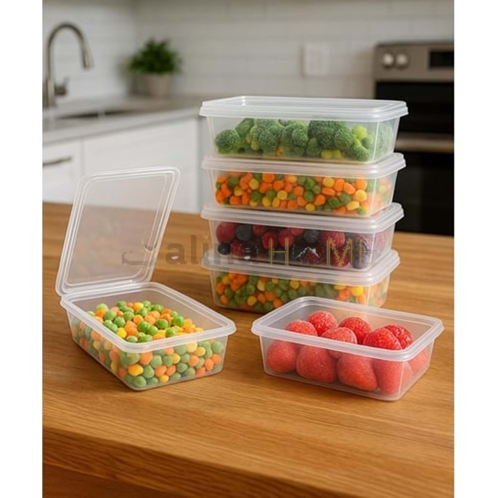 PND DERİN DONDURUCU BUZDOLABI SAKLAMA KABI 1 LT 1*250