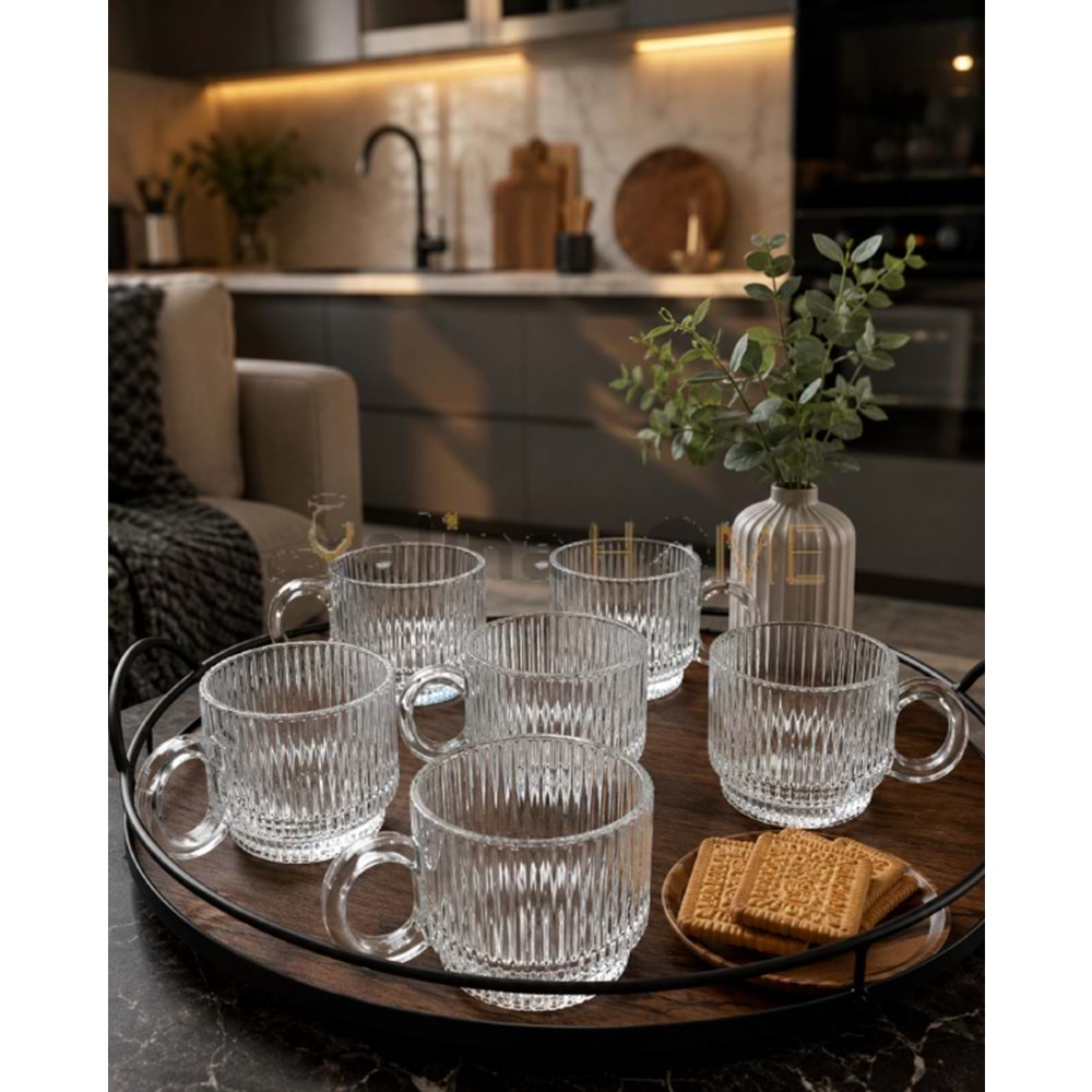 RAYAN CAM KULPLU BARDAK SALVADOR TEA MUG 1*8