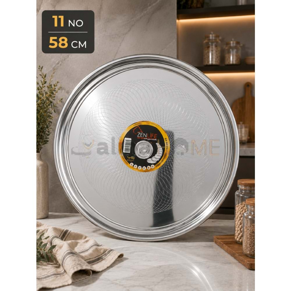ZEN LİFE KROM SİNİ 11 NO 58 CM 1*10