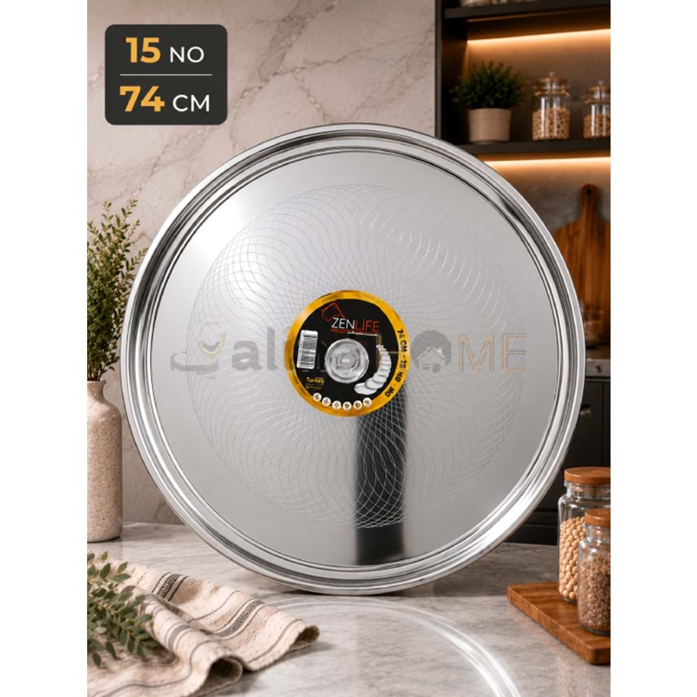 ZEN LİFE KROM SİNİ 15 NO 74 CM 1*10