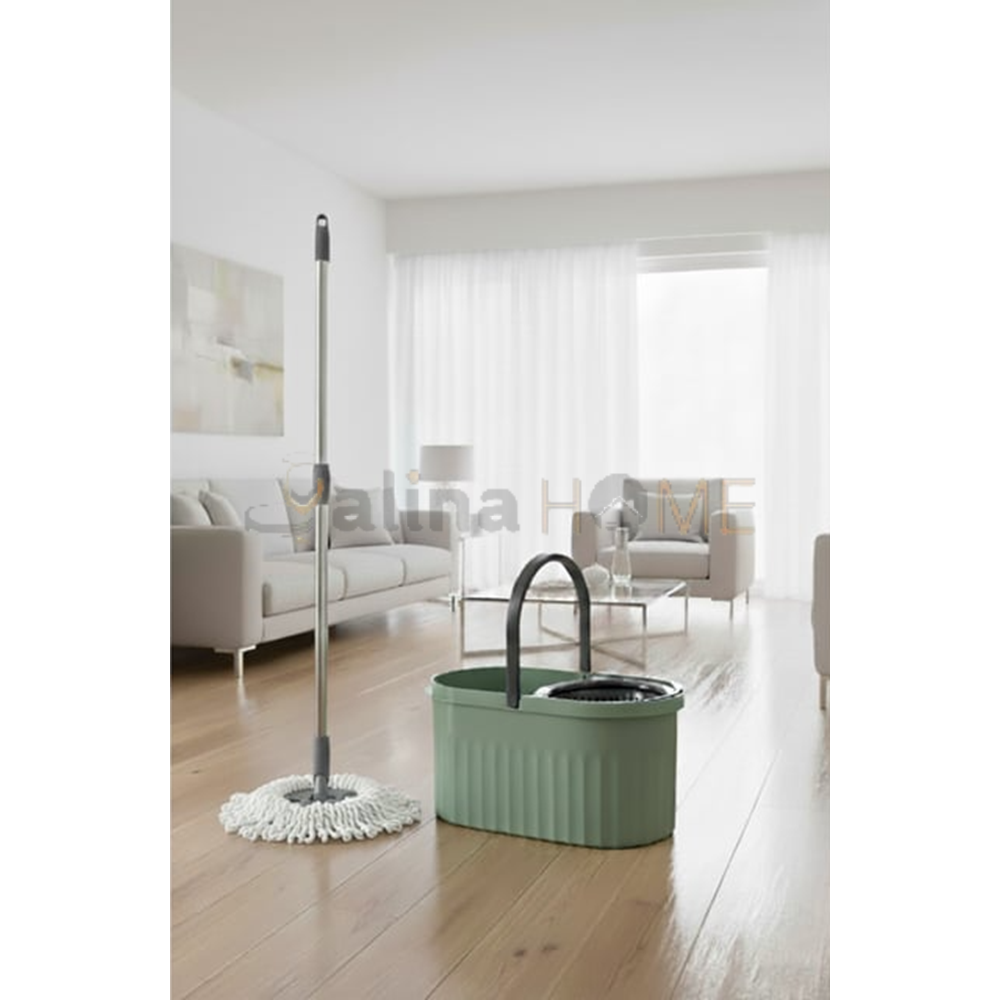 DOLLY TEMİZLİK SETİ MAXEL OTOMATİK DÖNERLİ MOP SETİ KUTULU