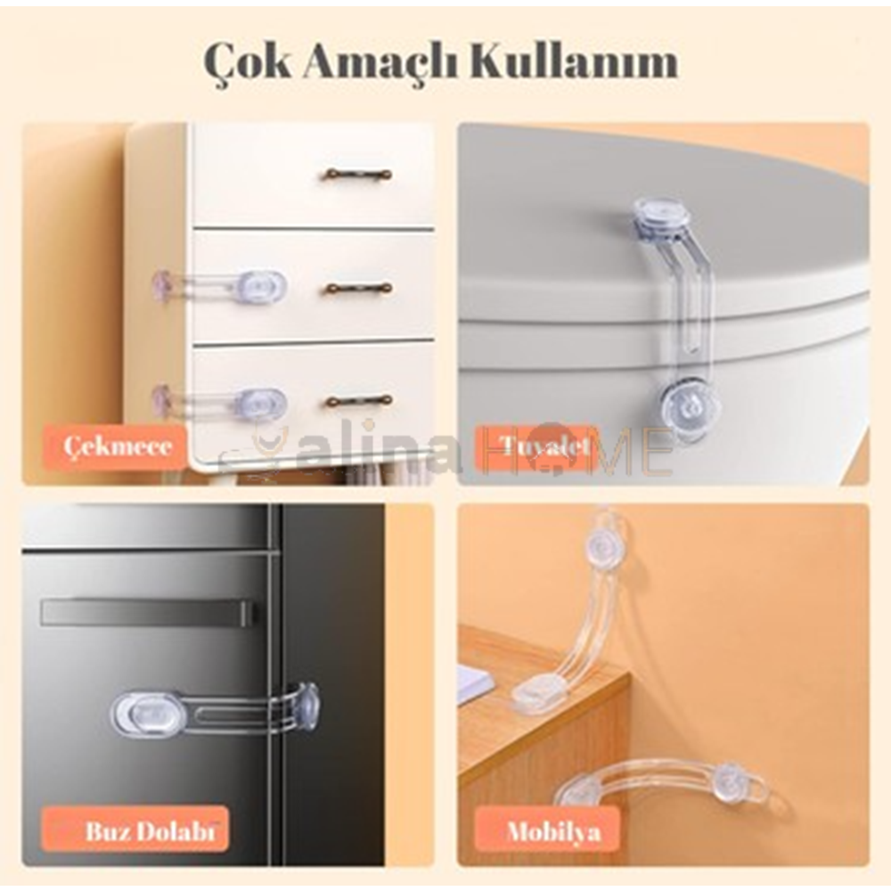 DOLLY DOLAP KİLİDİ 2 Lİ ÇEKMEÇE DOLAP KİLİDİ 1*72