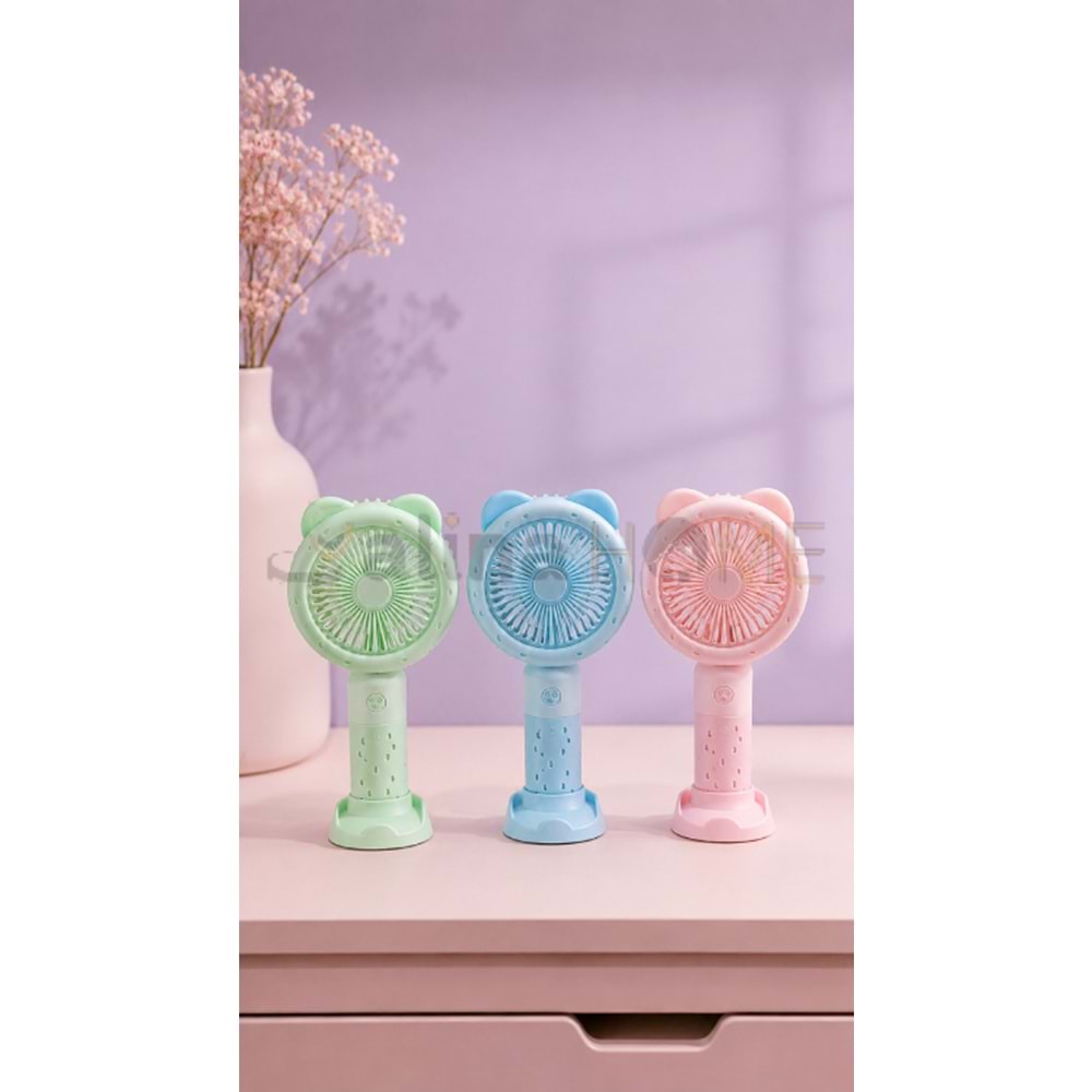 PANGO MASA ÜSTÜ MİNİ EL FANI USB ŞARJLI 10026 1*168