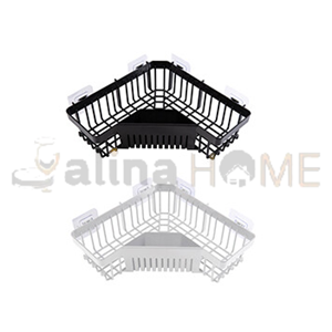 HEREVİN BANYO KÖŞELİĞİ SİYAH VE BEYAZ PLASTİK 1*24