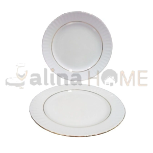 PORLAND SERVİS TABAĞI 25 CM 2F BOYA YALDIZ ADET 1*6