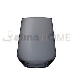 HEREVİN CAM MEŞRUBAT BARDAĞI GRİ 425 ML 1*24