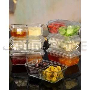 PAŞABAHÇE TEREYAĞLIK FRIGO KAPAKLI BÖLMELİ KAHVALTILIK 1*12
