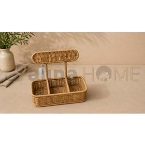 AJE HASIR ORGANİZER ASKILI BÖLMELİ DİKDÖRTGEN 25x7 CM 1*24