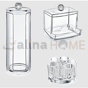 BEE HOME ORGANİZER KRİSTAL DÜZENLEYİCİ 3 LÜ SET 1*12