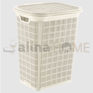 BEE HOME JUTE KİRLİ ÇAMAŞIR SEPETİ 60 LT 1*6