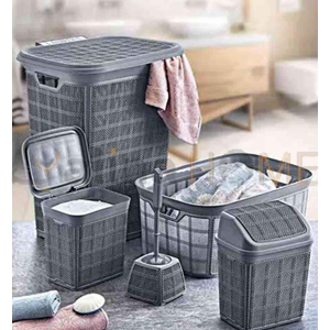 BEE HOME JUTE 6 PARÇA ÇEYİZ & BANYO SETİ