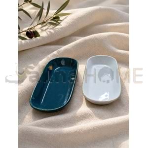 ASEL SERAMİK SUNUMLUK ÇEREZLİK ZEYTİNLİK 8,5x17,5 CM 1*75