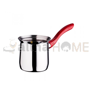 ZEN CEZVE ÇELİK KLASİK KIRMIZI KULP 3 NO 1*60
