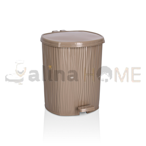 ÖZER ÇÖP KOVASI PEDALLI DALGALI 4 NO 20 LT 1*6