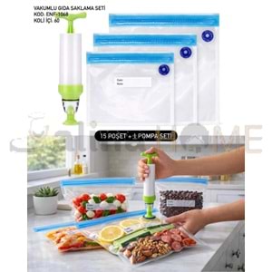 ENF POŞETLİ VAKUM SETİ 1*60
