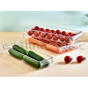 EMHOUSE ORGANİZER CLEAR KAPAKLI 37x20 CM 1*12