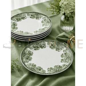 ÜLGER FLORA YEŞİL SERVİS TABAĞI 6 LI 1*4