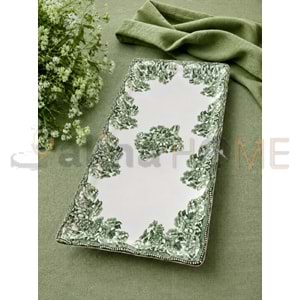 ÜLGER FLORA YEŞİL BATON SUNUM TABAĞI 1*12