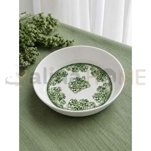 ÜLGER FLORA YEŞİL SALATA KASESİ 1*12