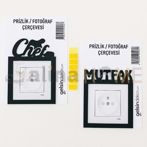 GLS AHŞAP PRİZLİK / FOTOĞRAF ÇERÇEVESİ KARIŞIK